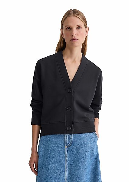 Marc OPolo Sweatjacke "mit Rippstrick-Bund" günstig online kaufen