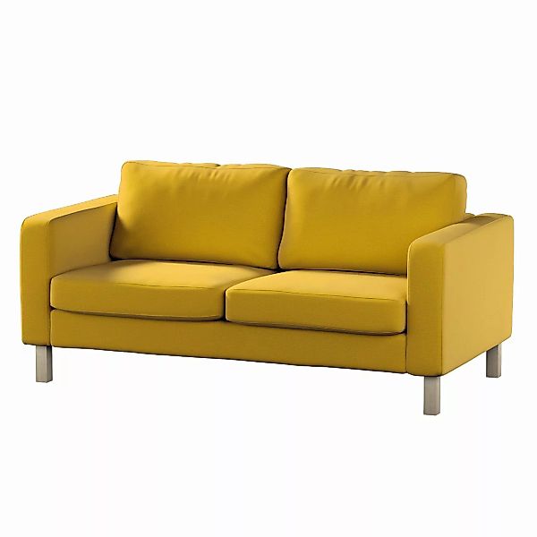 Bezug für Karlstad 2-Sitzer Sofa nicht ausklappbar, honiggelb, Sofahusse, K günstig online kaufen