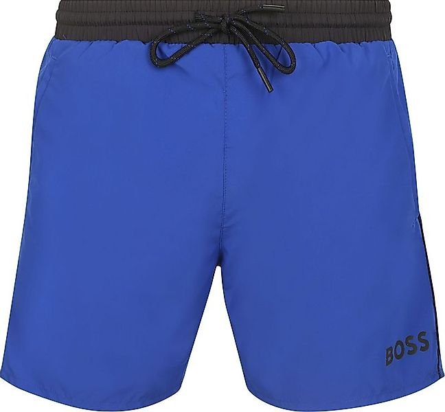 BOSS Badeshorts Blau - Größe M günstig online kaufen