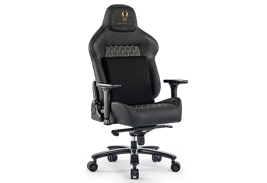 Wenta Gaming-Stuhl Gamer Stuhl mit Lendenwirbelstütze, Verstellbare 4D Arml günstig online kaufen