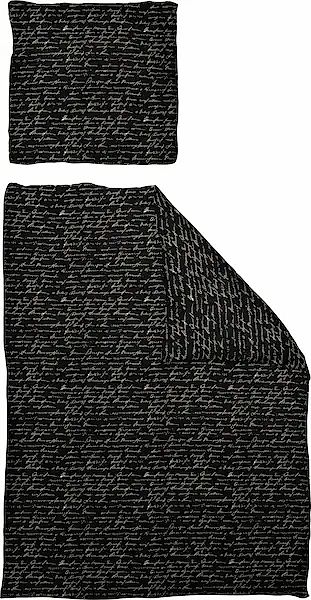 Adam Bettwäsche »Leinenbettwäsche Scribble«, aus Bio-Baumwolle günstig online kaufen