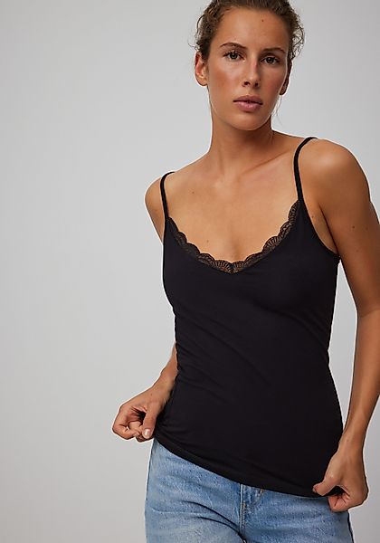 YSABEL MORA Unterhemd "BASIC COLLECTION COTTON WITH LACE" 3er Pack, das per günstig online kaufen