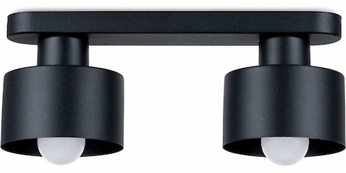 SOLLUX lighting Deckenleuchte »SAVAR«, 2 flammig, Leuchtmittel E27   ohne L günstig online kaufen
