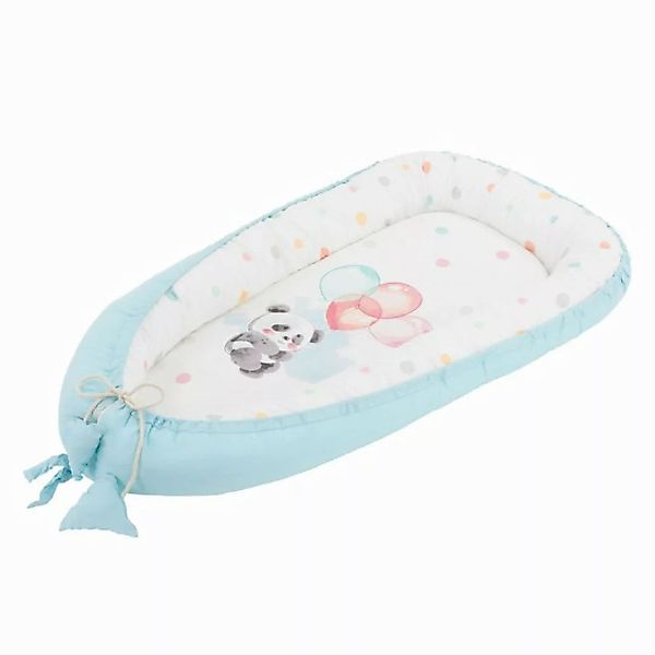 Joyz Babybett Baby Nestchen mit Muster aus Baumwolle waschbar bei 40 Grad, günstig online kaufen