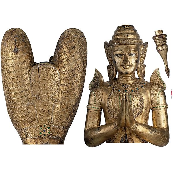 Komar Deko-Sticker Buddha 100 cm x 70 cm günstig online kaufen