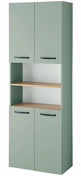 Saphir Hochschrank "Quickset 500, Badschrank 61,6 cm breit, 4 Türen" günstig online kaufen