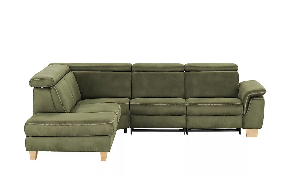 Mein Sofa bold Ecksofa  Beata - grün - 270 cm - 80 cm - 233 cm - Polstermöb günstig online kaufen