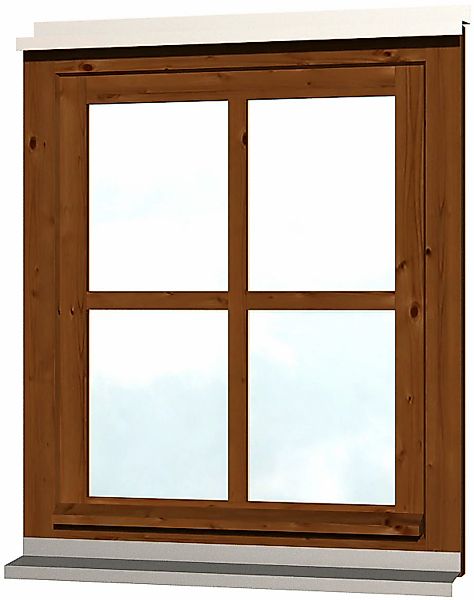 Skanholz Fenster "Einzelfenster" für Carports, 69,1 x 82,1 cm günstig online kaufen