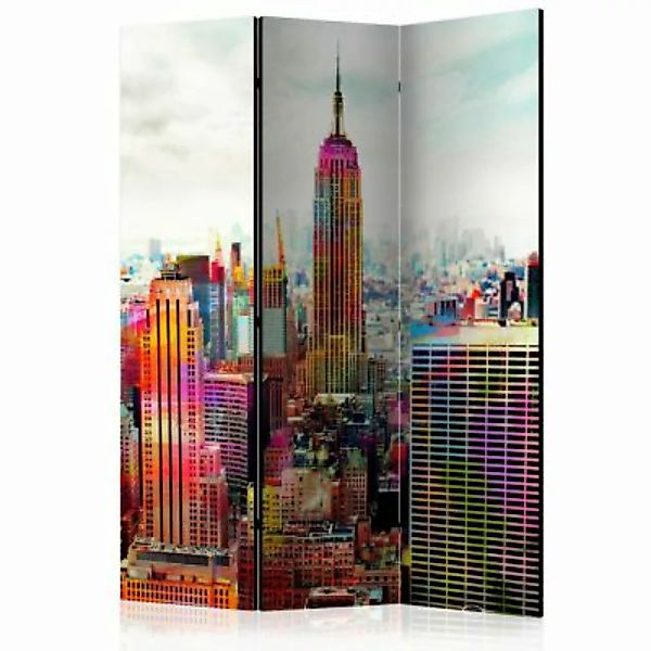 artgeist Paravent Colors of New York City [Room Dividers] mehrfarbig Gr. 13 günstig online kaufen
