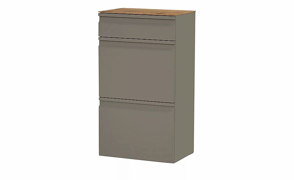 Wohnwert Hängeschrank  Leo ¦ grau ¦ Maße (cm): B: 53 H: 94 T: 36.0 Garderob günstig online kaufen