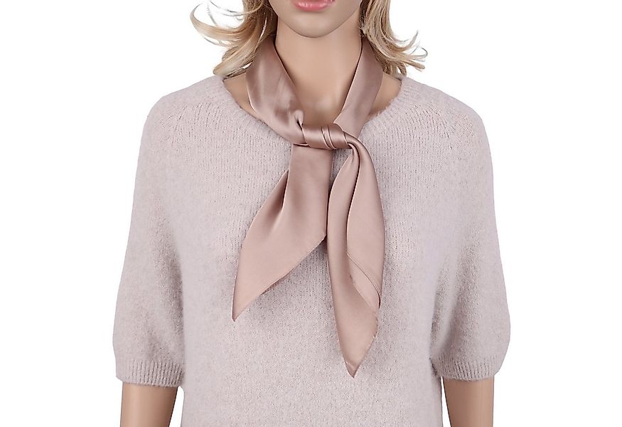 MIRROSI Nickituch Vierecktuch ca. 70x70cm Unifarbe, Damen Halstuch ideal fü günstig online kaufen