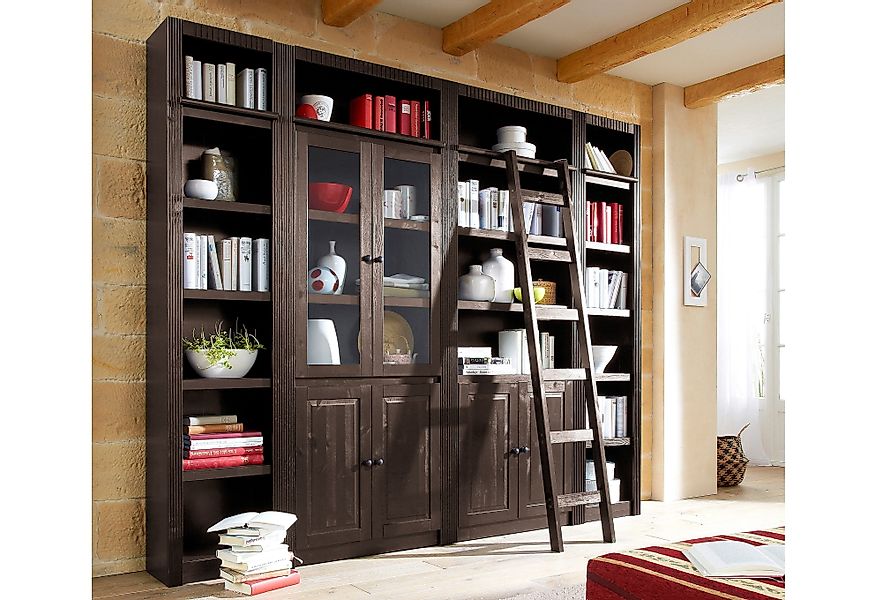 Home affaire Bücherwand Bergen, aus massivem günstig online kaufen