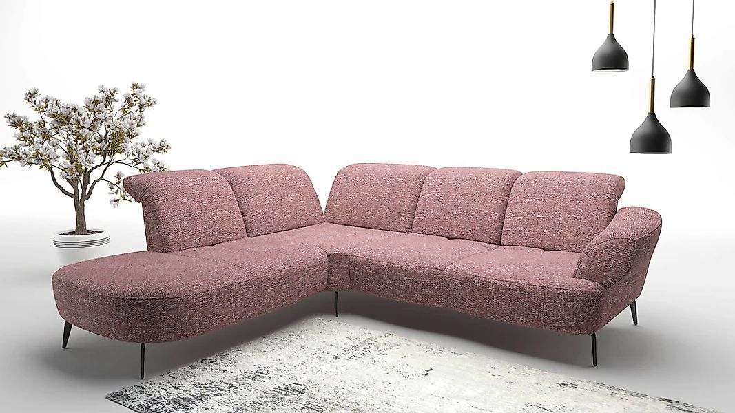 sit&more Ecksofa "Dance", inkl.System Click&Seat und Sitztiefenverstellung günstig online kaufen