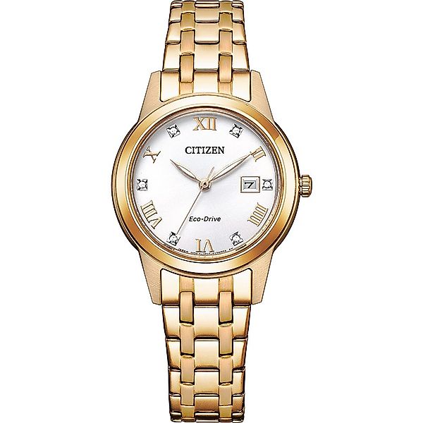 Citizen Solaruhr, Citizen Eco-Drive Damen-Armbanduhr Roségoldfarben günstig online kaufen