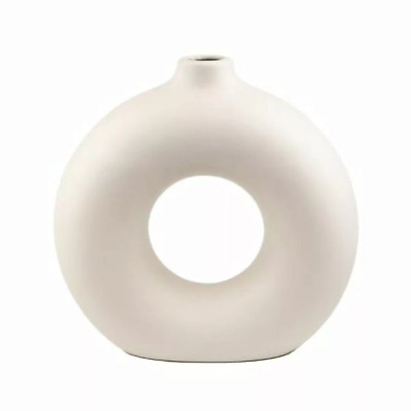 Beige & Stone Polo Vase weiß günstig online kaufen