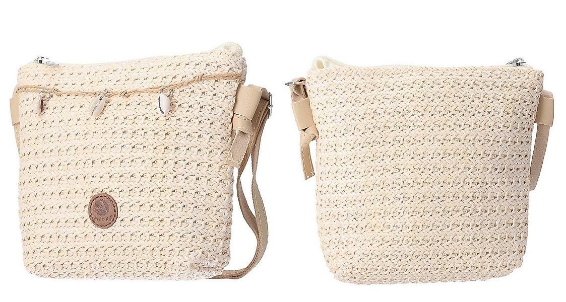 Antonio Umhängetasche Antonio Umhängetasche Damen Bast Tasche mit Schulterg günstig online kaufen