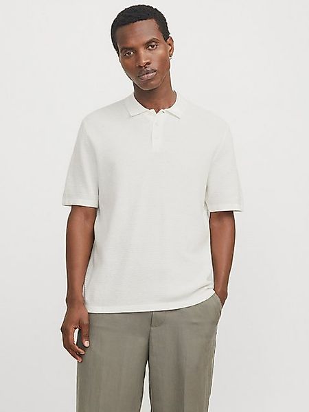 Jack & Jones Kurzarmpullover JJEGEORGE KNIT POLO SS SN mit Polo Kragen günstig online kaufen