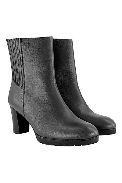Ulla Popken Leder-Stiefeletten Nappaleder Wechselfußbett Stiefel günstig online kaufen