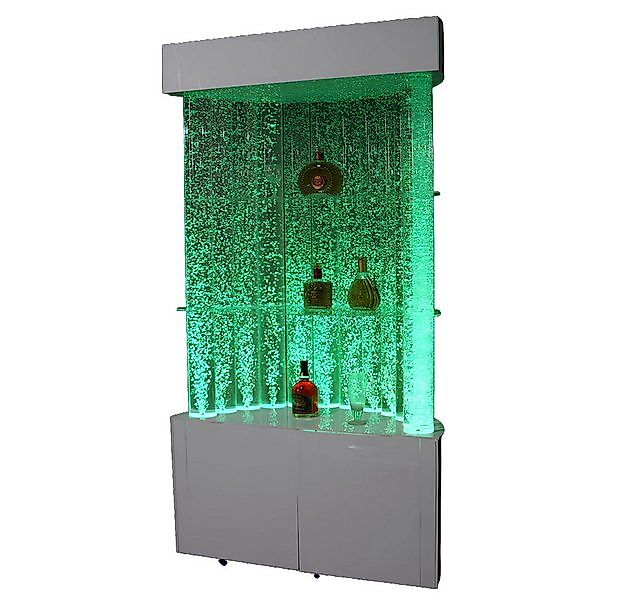 Xlmoebel Barschrank Beleuchtetes LED-Regal für Wasserwände in Bars, als sti günstig online kaufen