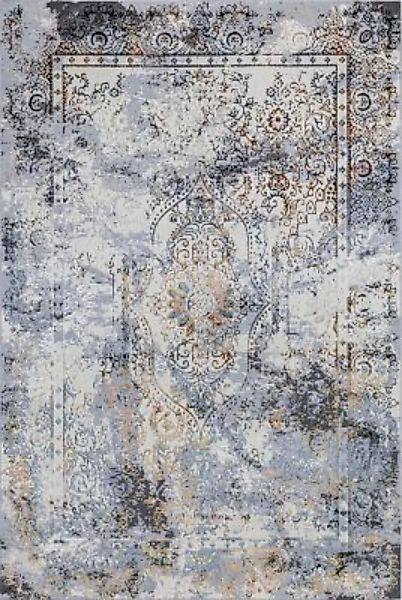 Carpetilla Designteppich Senfony Orientalischer Teppich grau Gr. 200 x 290 günstig online kaufen