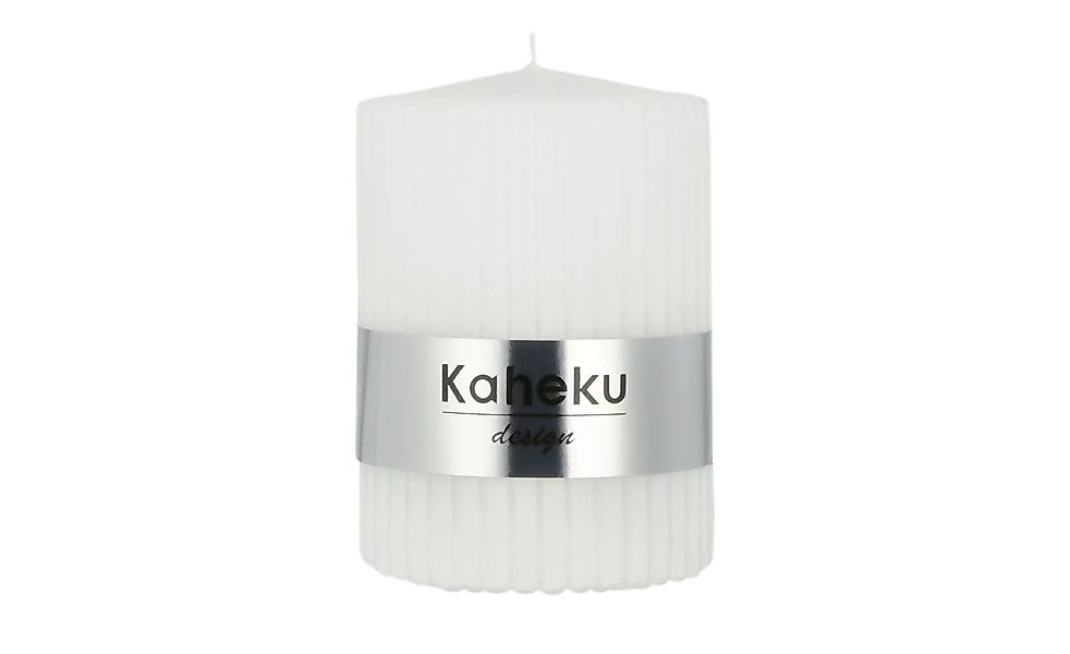 Zylinderkerze - weiß - 10 cm - Dekoration > Kerzen & Lichter - Möbel Kraft günstig online kaufen