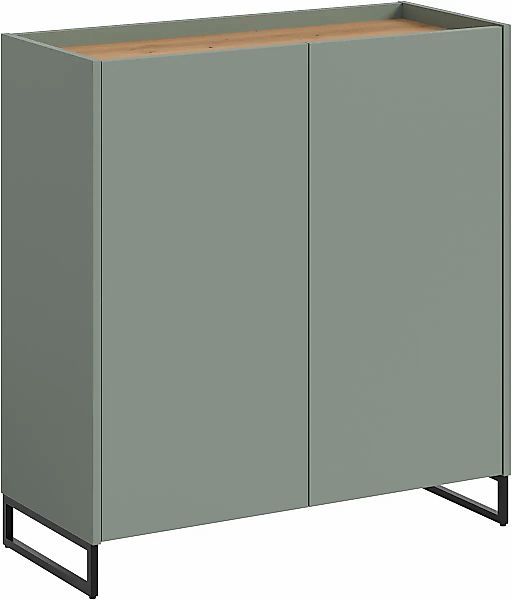 Home affaire Schuhschrank "EVRID, Breite 90cm, 2 Türen, 5 Einlegeböden, ink günstig online kaufen