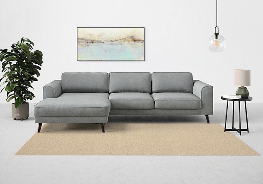TRENDMANUFAKTUR Ecksofa »Lumber Jack, elegantes Designsofa, zeitlos modern, günstig online kaufen