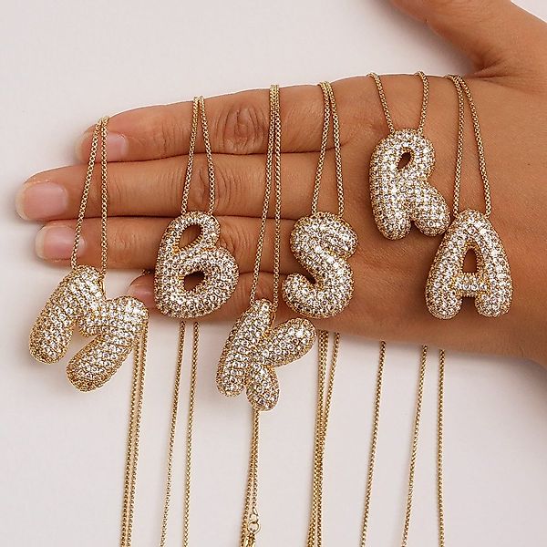 Blusmart Charm-Kette Initial Charm A-Z Buchstaben günstig online kaufen