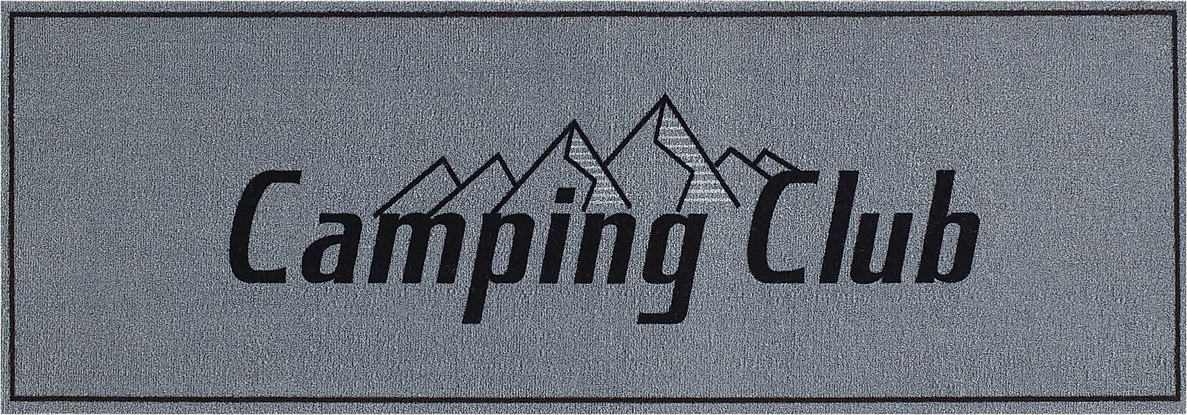 my home Läufer »Camping«, rechteckig, 8,5 mm Höhe, mit Schriftzug, ideal fü günstig online kaufen