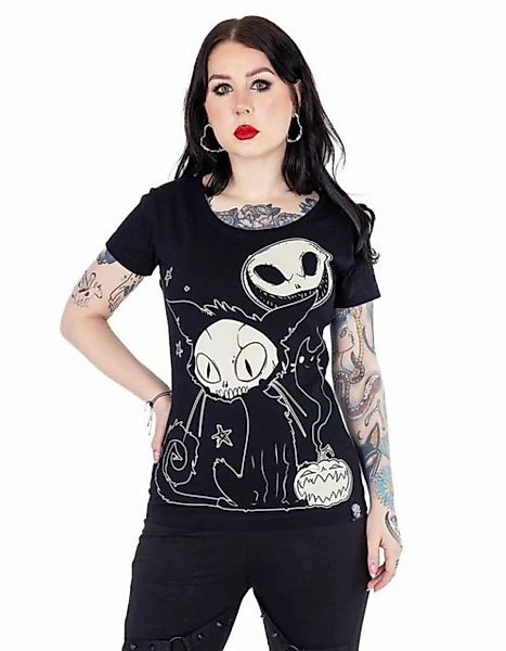 Cupcake Cult T-Shirt Spooky Cat Nightmare Katze günstig online kaufen