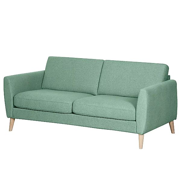 home24 Mørteens Sofa Kustavi 2,5-Sitzer Mintgrün Polyester 190x80x90 cm (Bx günstig online kaufen