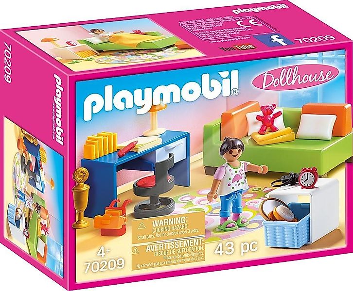 Playmobil® Jugendzimmer (70209), Dollhouse Konstruktions-Spielset, (43 St), günstig online kaufen