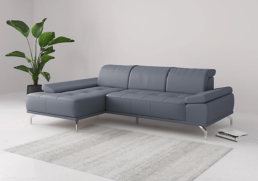 PLACES OF STYLE Ecksofa "Caluna" Inkl.Sitztiefenverstellung, wahlweise mit günstig online kaufen