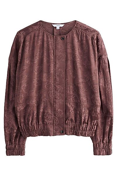 Next Bomberjacke Leichte Jacquard-Bomberjacke mit Print (1-St) günstig online kaufen
