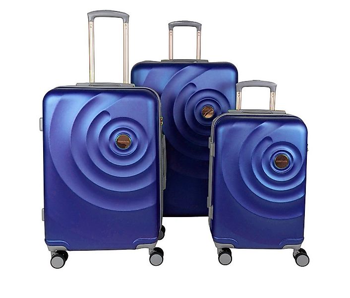 Crosstravel Kofferset Amy, 4 Rollen, (3 tlg., Hartschalen Trolley-Set), Rob günstig online kaufen