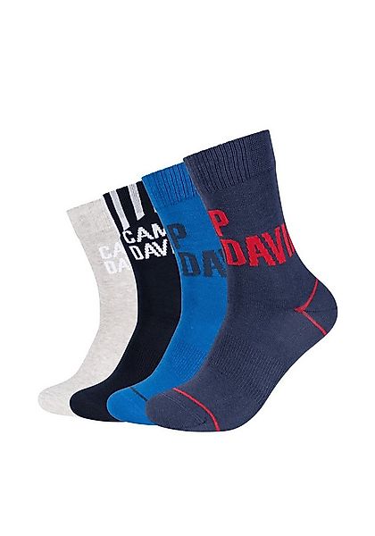 CAMP DAVID Socken casual (4 Paar) mit elastischem Bund günstig online kaufen