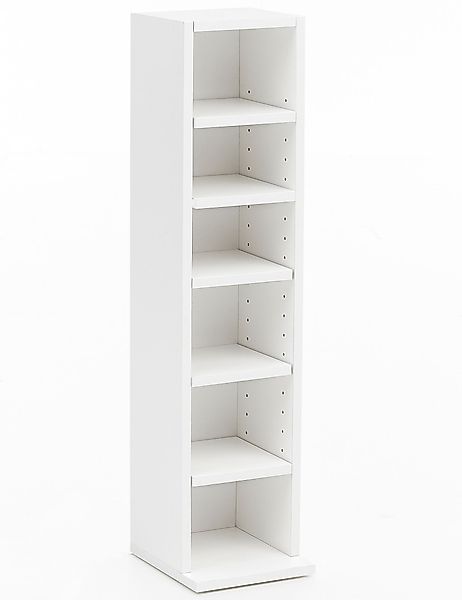 Wohnling Bücherregal WL5.336, Weiß 21x91x25,5 cm, günstig online kaufen
