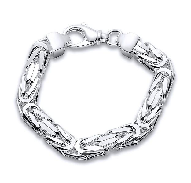 JEWLIX Königsarmband 925 Silber Königsarmband 10mm KA0100 (Länge: 21cm) günstig online kaufen