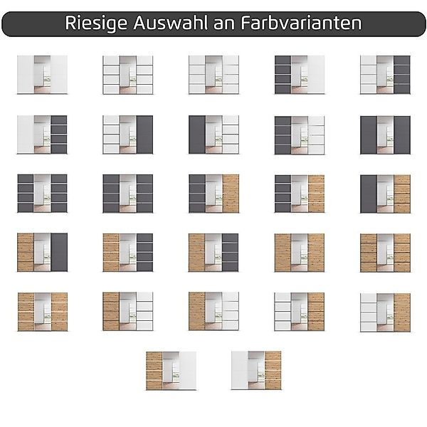rauch Kleiderschrank "Schwebetürenschrank Garderobe Schrank TOP ANGEBOT Avo günstig online kaufen