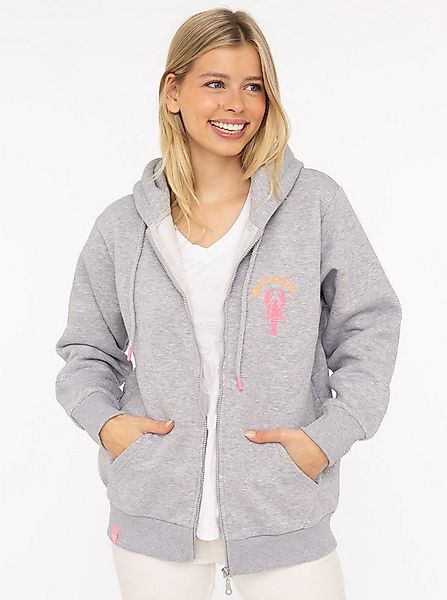 Zwillingsherz Sweatjacke "Salty & Happy" Kapuze, Langarm, Reißverschluss, m günstig online kaufen