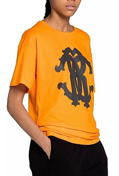 roberto cavalli T-Shirt Firenze Damen RC Monogram Exklusive Hauptlinie auff günstig online kaufen
