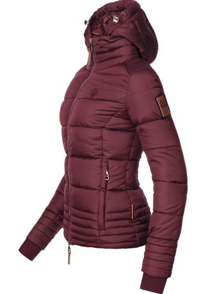 Marikoo Winterjacke "Sole" mit Kapuze modisch taillierte Damen Steppjacke f günstig online kaufen