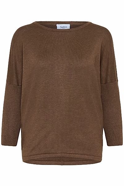 Saint Tropez Rundhalspullover "A2561, MilaSZ R-Neck" Viskosemischung, Casua günstig online kaufen