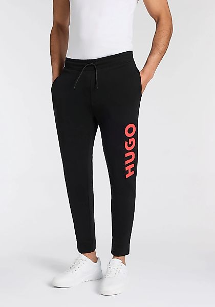 HUGO Sweathose "Dutschi" Regular Fit, elastischer Bund, HUGO Logo-Druck günstig online kaufen