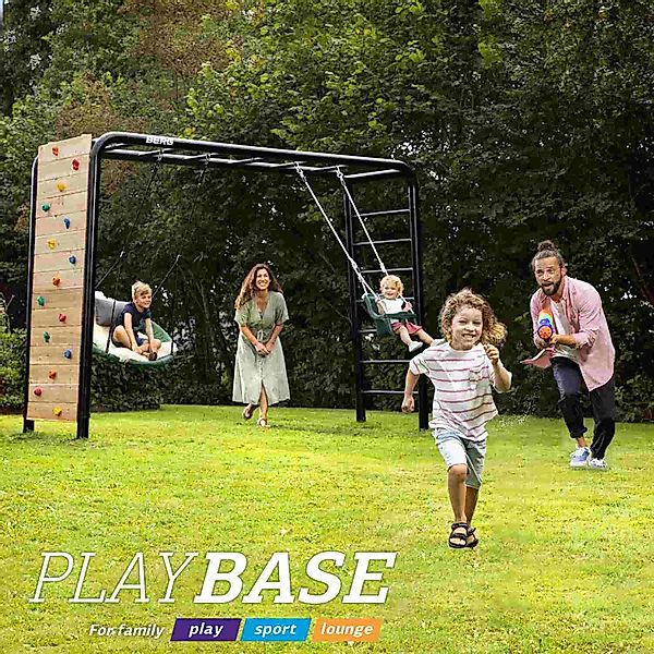Berg Klettergerüst PlayBase L Schaukelgestell mit günstig online kaufen