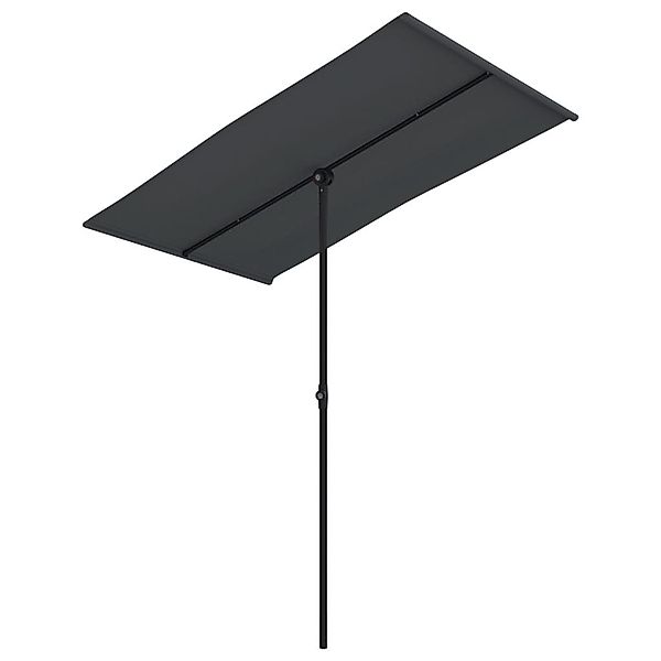 DOTMALL Sonnenschirm Sonnenschirm mit Aluminium-Mast 180 günstig online kaufen