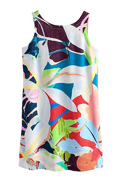 Next Minikleid Mini-Etuikleid mit Leinen mit günstig online kaufen