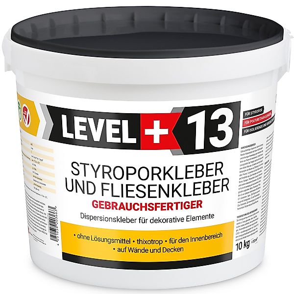 Level+ Dispersionskleber Styroporkleber Dispersionkleber Deckenplatten L+13 günstig online kaufen