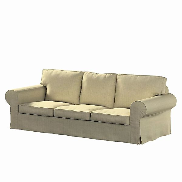 Bezug für Ektorp 3-Sitzer Sofa nicht ausklappbar, beige-creme, Sofabezug fü günstig online kaufen