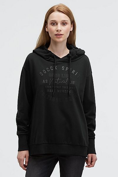 SOCCX Kapuzensweatshirt mit Reißverschluss an den Seiten günstig online kaufen